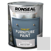 Ronseal Dove Grey Chalky Furniture Paint - 750ml